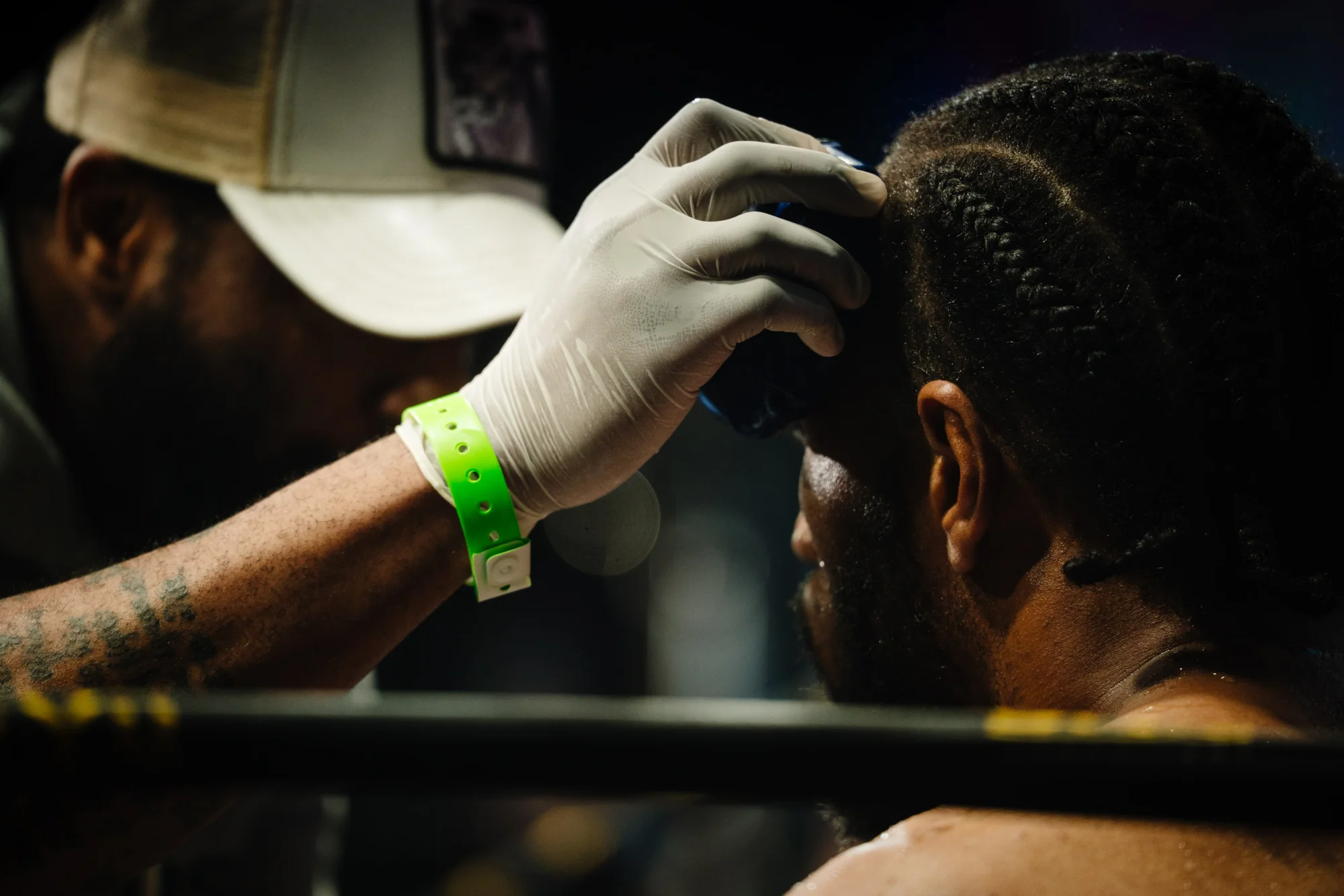 Pre-fight prep
