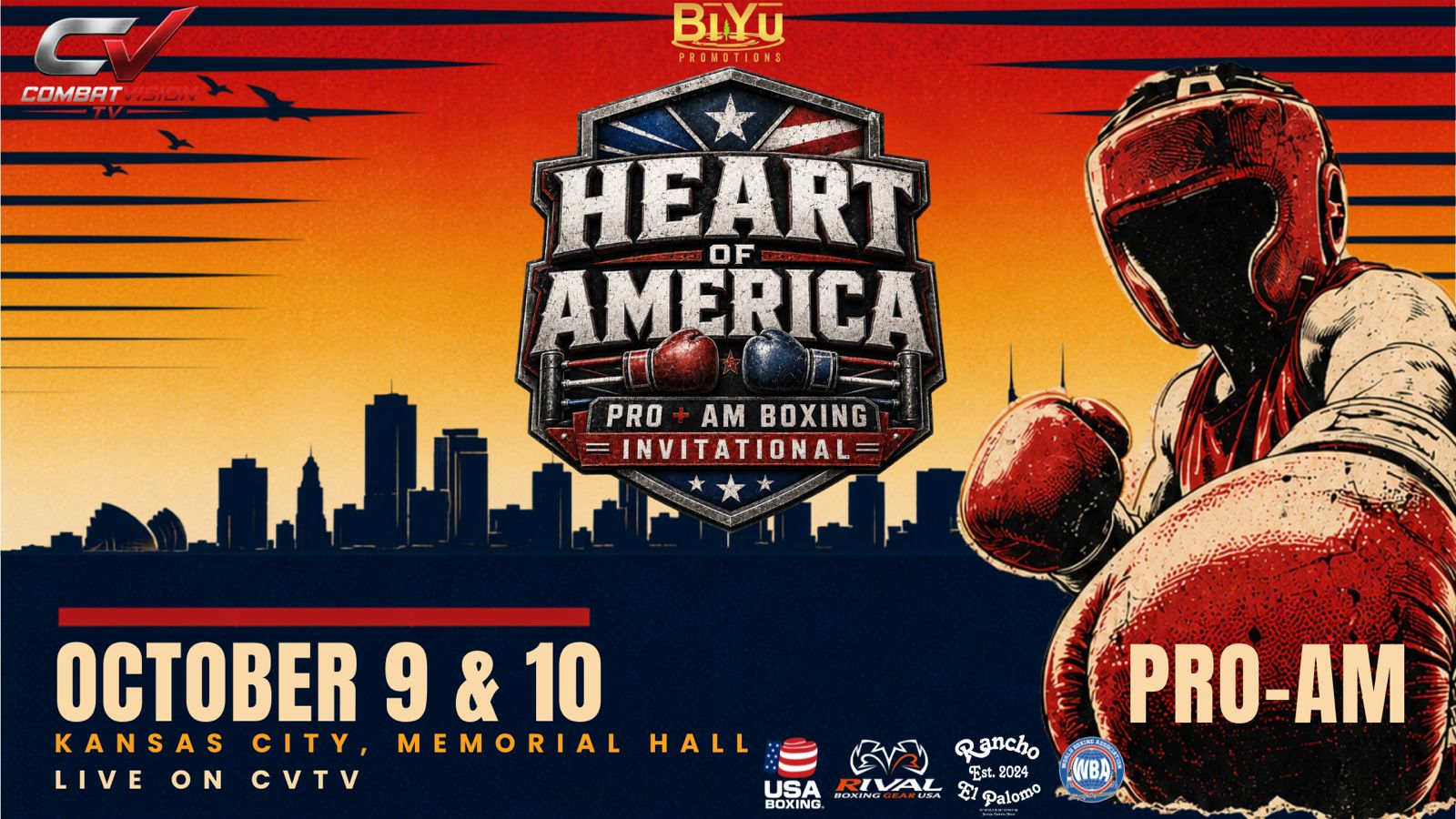 Heart of America Event Poster